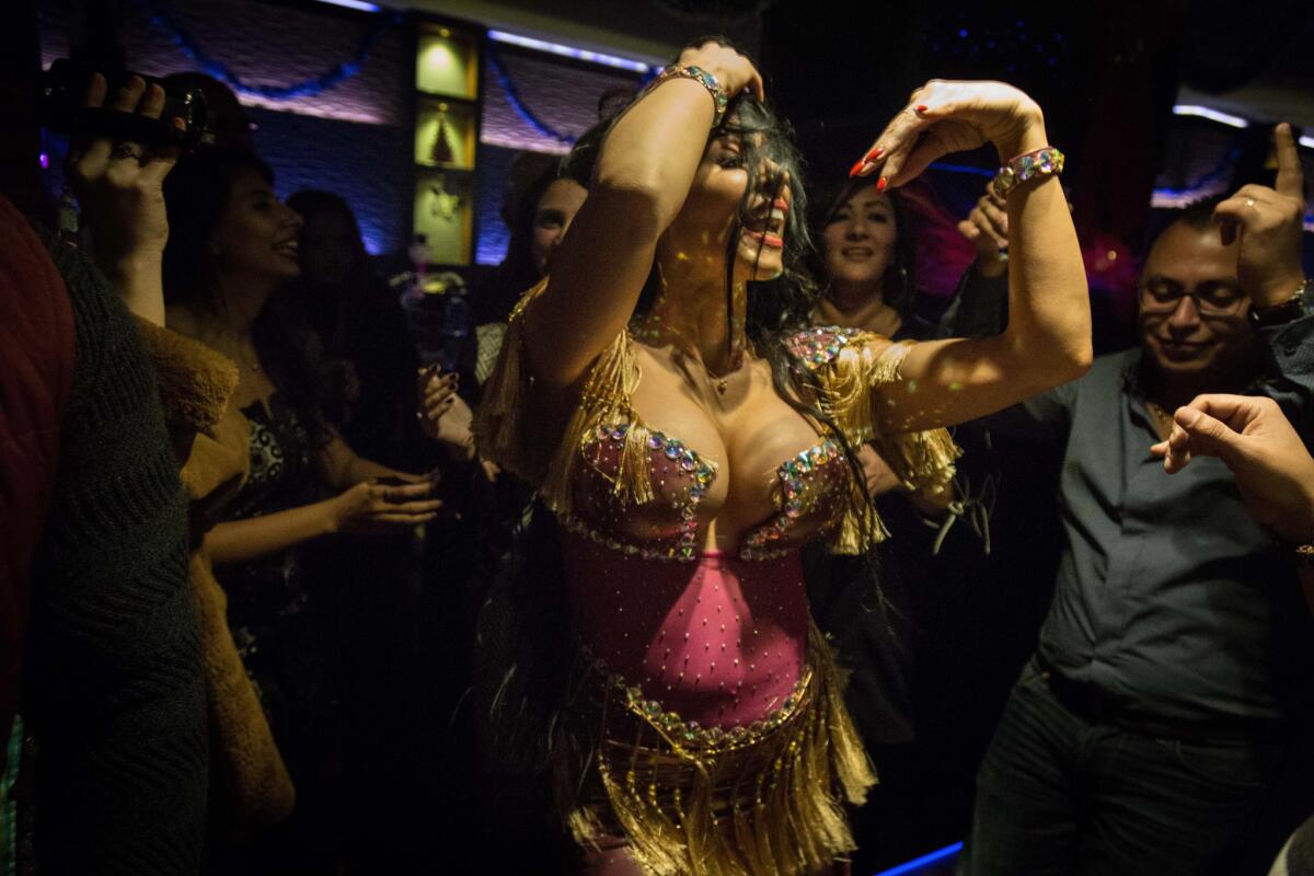From her atelier in Cairo, she dresses belly dancers from around ...